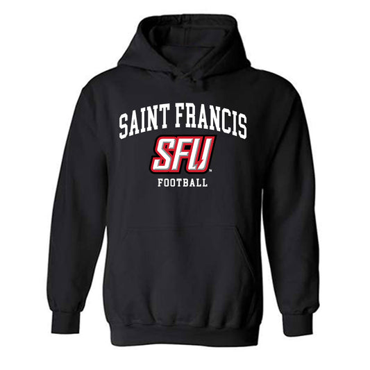St. Francis - NCAA Football : Efrain Quiles - Classic Shersey Hooded Sweatshirt-0