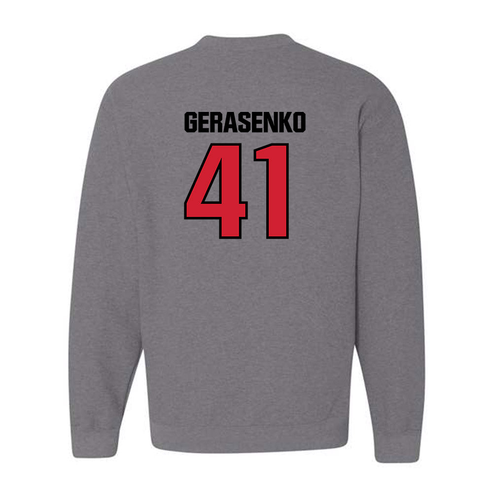 St. Francis - NCAA Football : Andy Gerasenko - Classic Shersey Crewneck Sweatshirt-1