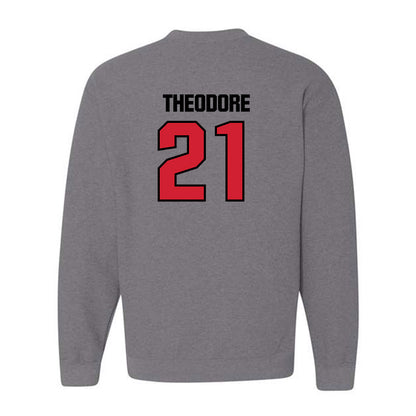 St. Francis - NCAA Football : Jordan Theodore - Classic Shersey Crewneck Sweatshirt-1