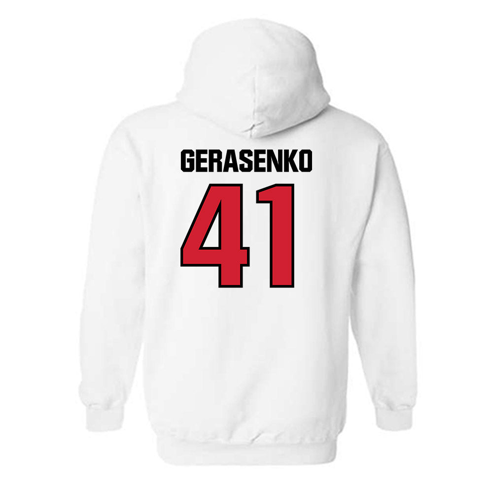 St. Francis - NCAA Football : Andy Gerasenko - Classic Shersey Hooded Sweatshirt-1