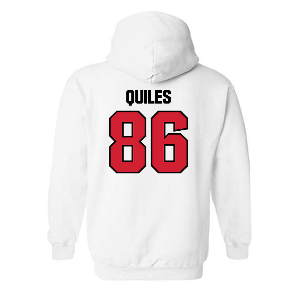St. Francis - NCAA Football : Efrain Quiles - Classic Shersey Hooded Sweatshirt-1