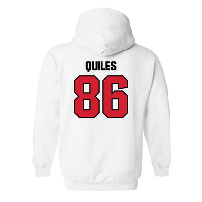 St. Francis - NCAA Football : Efrain Quiles - Classic Shersey Hooded Sweatshirt-1