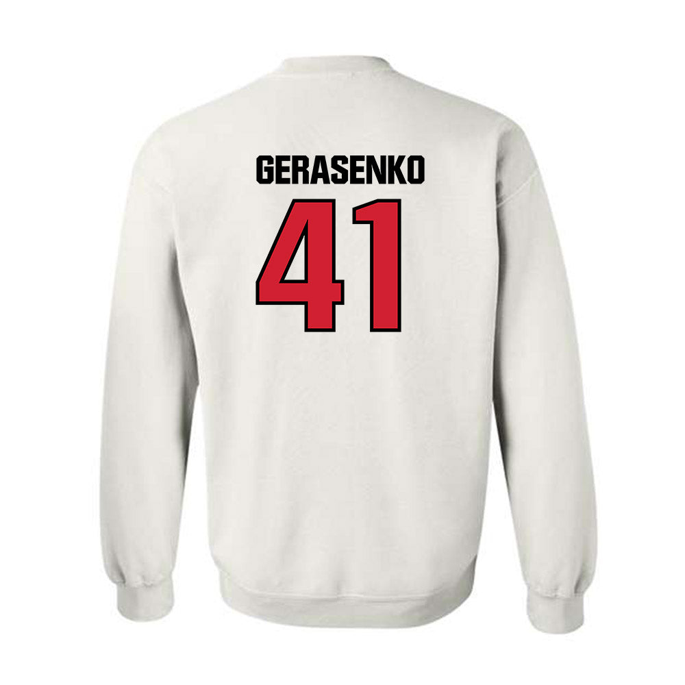St. Francis - NCAA Football : Andy Gerasenko - Classic Shersey Crewneck Sweatshirt-1
