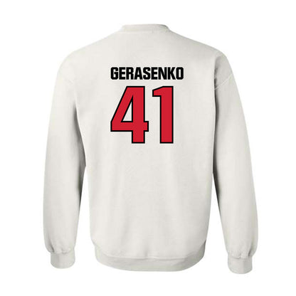 St. Francis - NCAA Football : Andy Gerasenko - Classic Shersey Crewneck Sweatshirt-1