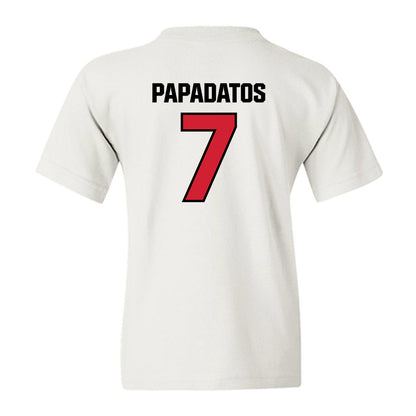 St. Francis - NCAA Men's Basketball : Paris Papadatos - Classic Shersey Youth T-Shirt-1