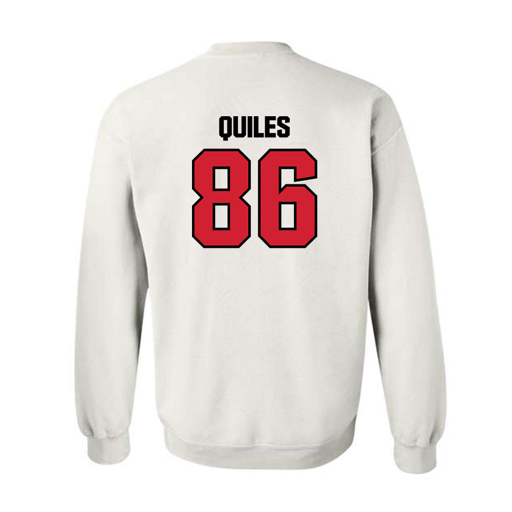 St. Francis - NCAA Football : Efrain Quiles - Classic Shersey Crewneck Sweatshirt-1