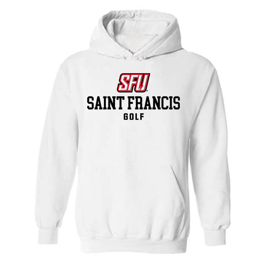 St. Francis - NCAA Men's Golf : Fletcher Dasso - Classic Shersey Hooded Sweatshirt-0