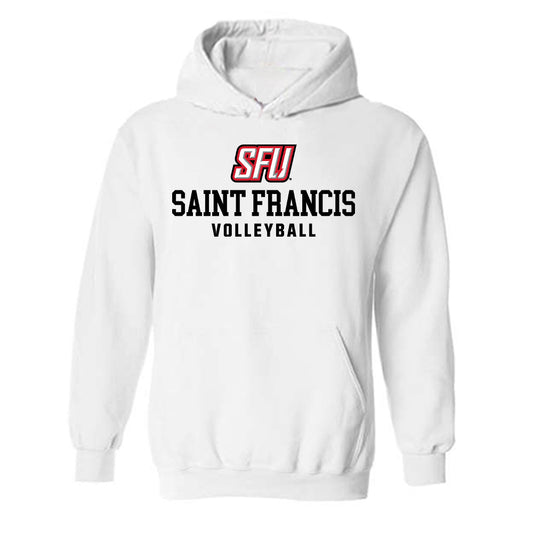 St. Francis - NCAA Men's Volleyball : Avery Farabaugh - Classic Shersey Hooded Sweatshirt-0