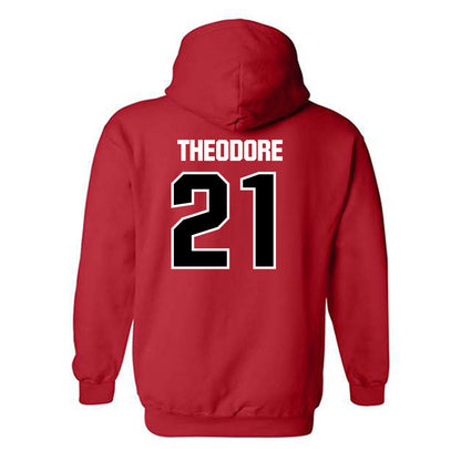 St. Francis - NCAA Football : Jordan Theodore - Classic Shersey Hooded Sweatshirt-1