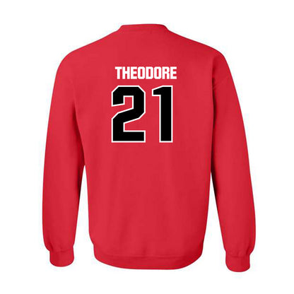 St. Francis - NCAA Football : Jordan Theodore - Classic Shersey Crewneck Sweatshirt-1