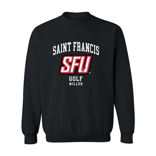 St. Francis - NCAA Men's Golf : Joseph Miller - Classic Fashion Shersey Crewneck Sweatshirt-0