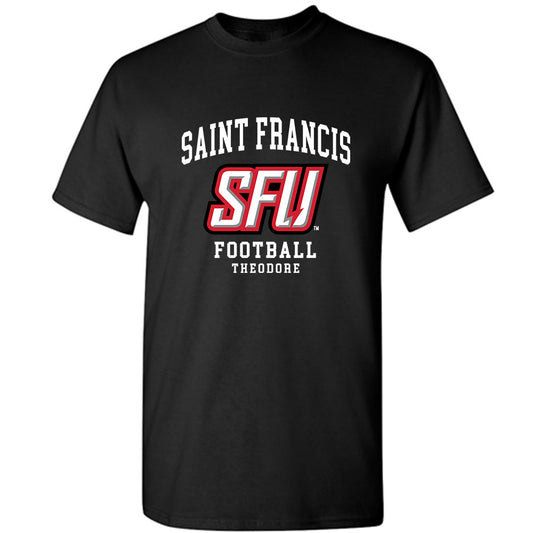 St. Francis - NCAA Football : Jordan Theodore - Classic Fashion Shersey T-Shirt-0