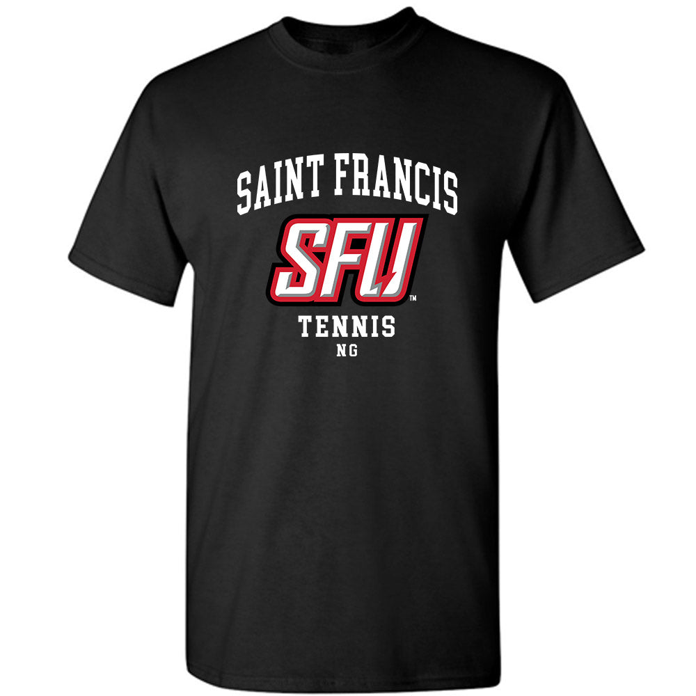 St. Francis - NCAA Men's Tennis : Jonah Ng - Classic Fashion Shersey T-Shirt-0