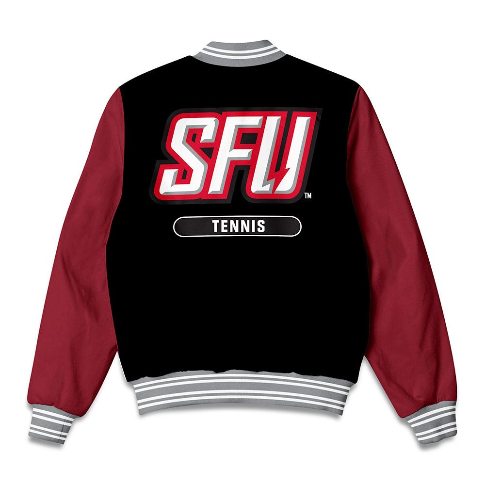 St. Francis - NCAA Women's Tennis : Reagen Mangan - Bomber Jacket-1