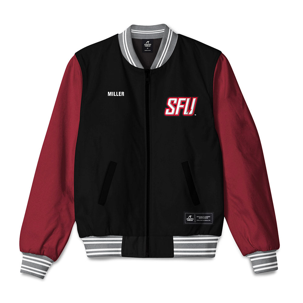 St. Francis - NCAA Men's Golf : Joseph Miller - Bomber Jacket-0