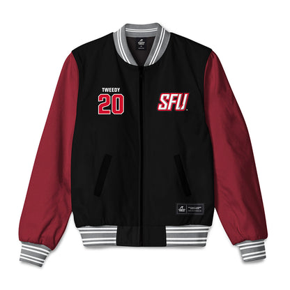 St. Francis - NCAA Men's Basketball : Cameron Tweedy - Bomber Jacket-0