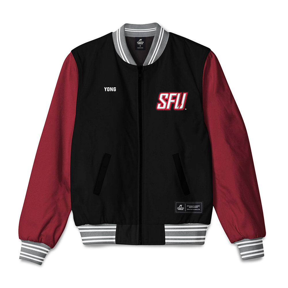 St. Francis - NCAA Men's Golf : Alex Yong - Bomber Jacket-0