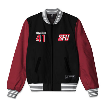 St. Francis - NCAA Football : Andy Gerasenko - Bomber Jacket-0