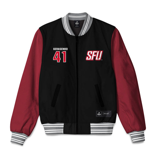 St. Francis - NCAA Football : Andy Gerasenko - Bomber Jacket-0
