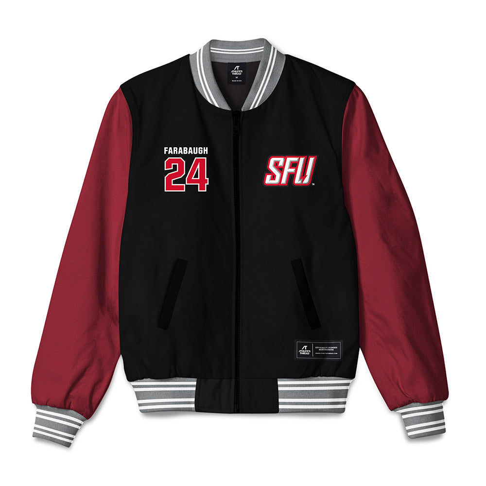 St. Francis - NCAA Men's Volleyball : Avery Farabaugh - Bomber Jacket-0