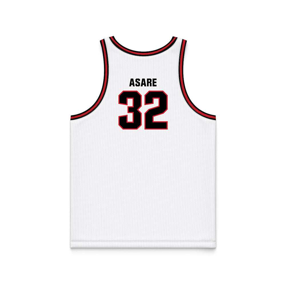 St. Francis - NCAA Men's Basketball : Kofi Asare - White Basketball Jersey-1