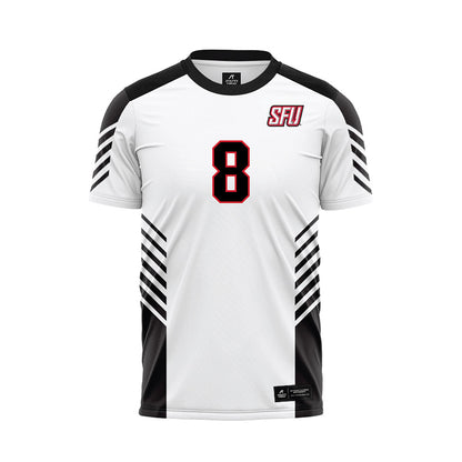 St. Francis - NCAA Men's Soccer : Alvaro Planas - White Soccer Jersey-0
