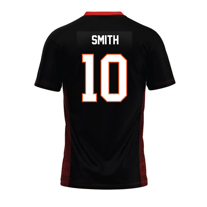 Oklahoma State - NCAA Football : Kale Smith - Black Premium Football Jersey