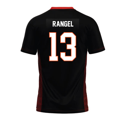 Oklahoma State - NCAA Football : Garret Rangel - Black Premium Football Jersey