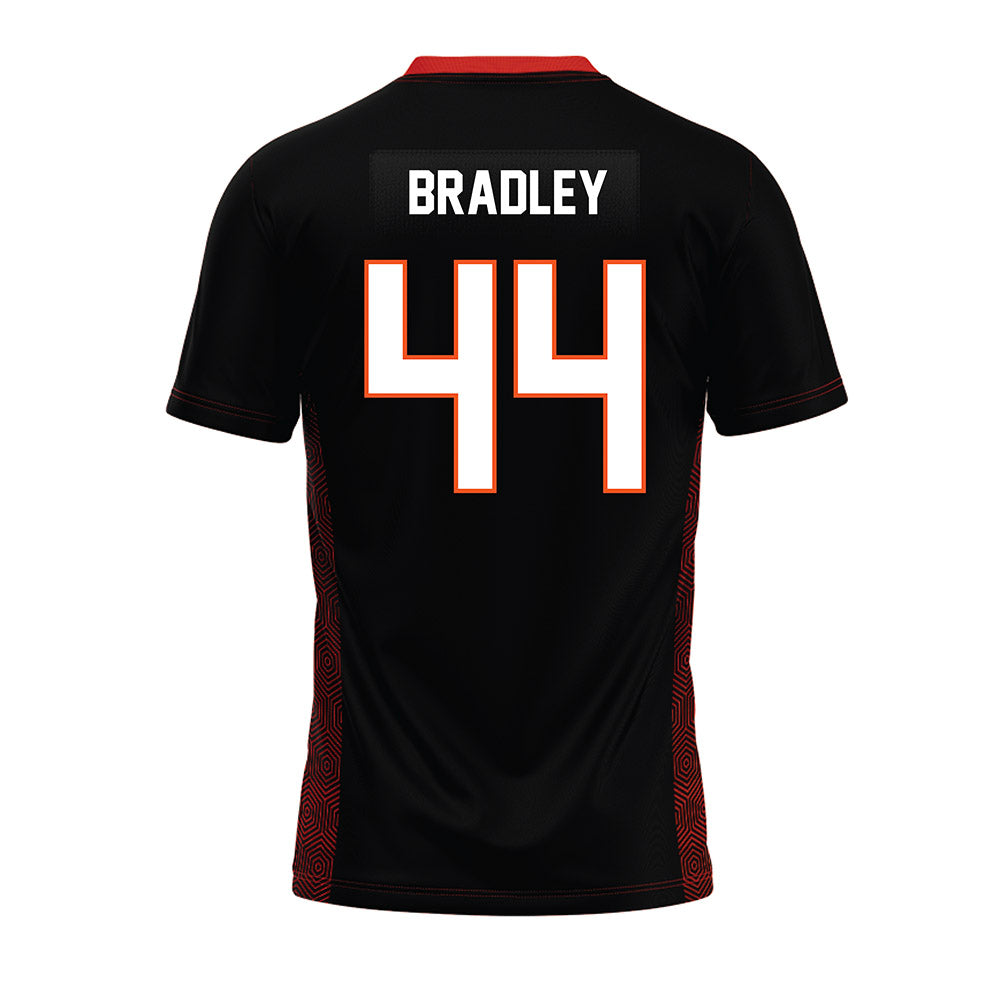 Oklahoma State - NCAA Football : Rashod Bradley - Black Premium Football Jersey-1