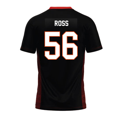 Oklahoma State - NCAA Football : Xavier Ross - Black Premium Football Jersey