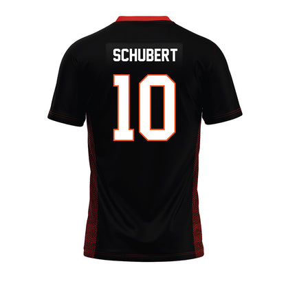 Oklahoma State - NCAA Football : Mason Schubert - Black Premium Football Jersey-1