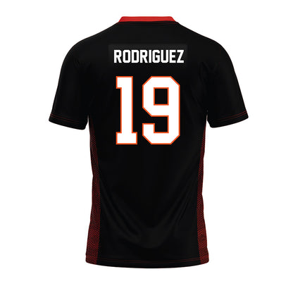 Oklahoma State - NCAA Football : Gabriel Rodriguez - Black Premium Football Jersey