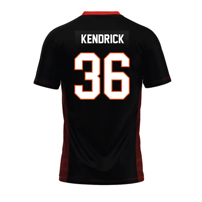 Oklahoma State - NCAA Football : Talon Kendrick - Black Premium Football Jersey