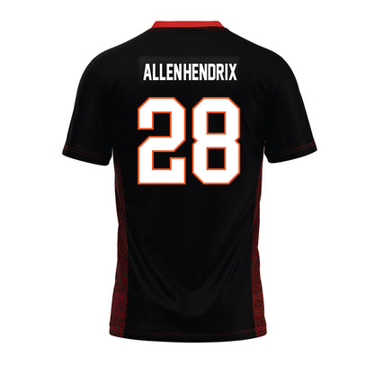 Oklahoma State - NCAA Football : Jaden Allen-Hendrix - Black Premium Football Jersey