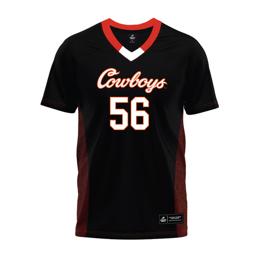 Oklahoma State - NCAA Football : Xavier Ross - Black Premium Football Jersey