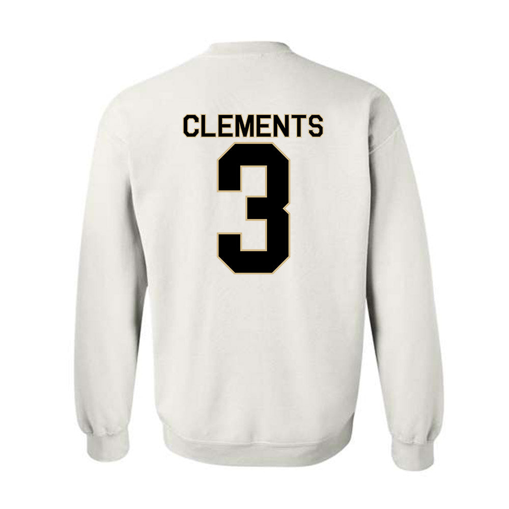 Wake Forest - NCAA Football : JaMario Clements - Classic Shersey Crewneck Sweatshirt-1
