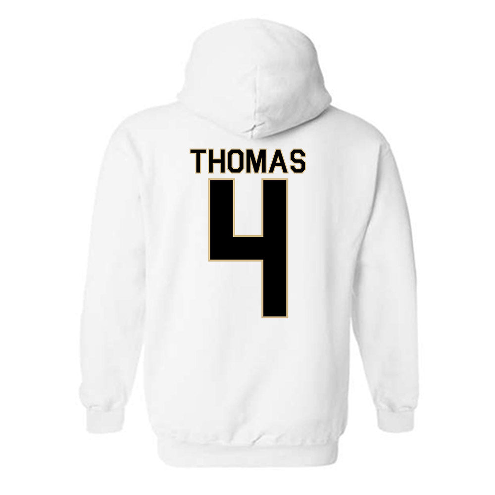 Wake Forest - NCAA Men's Soccer : Amoni Thomas - Classic Shersey Hooded Sweatshirt