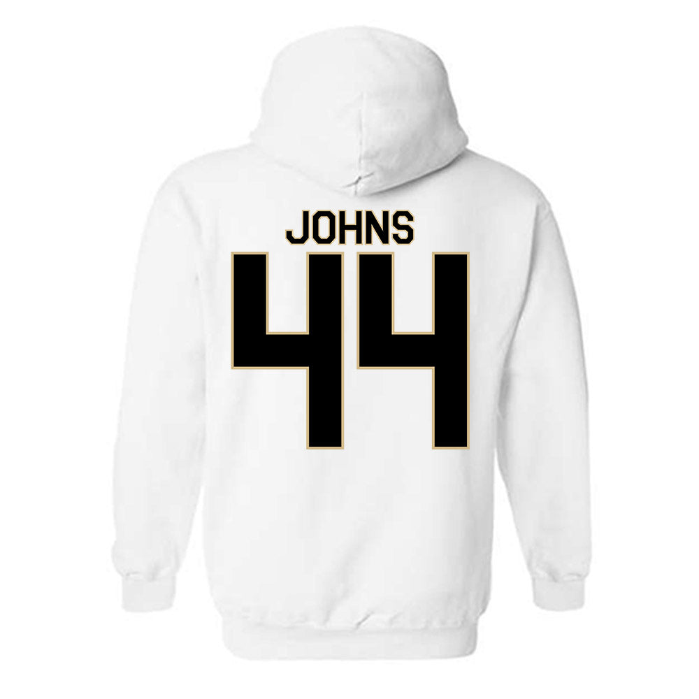 Wake Forest - NCAA Women's Basketball : Emily Johns - Classic Shersey Hooded Sweatshirt-1