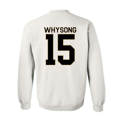 Wake Forest - NCAA Baseball : Nate Whysong - Classic Shersey Crewneck Sweatshirt-1