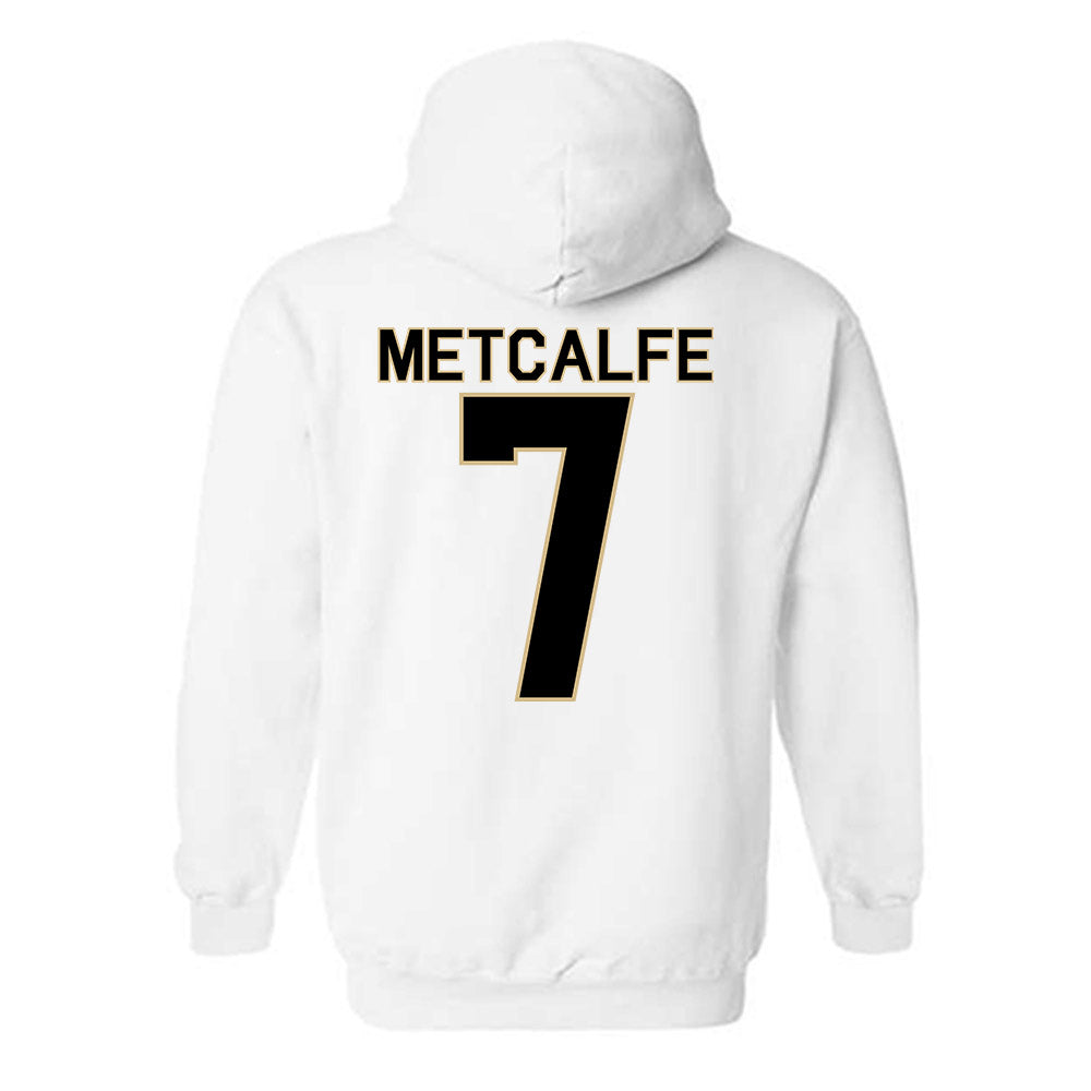 Wake Forest - NCAA Women's Basketball : Savannah Metcalfe - Classic Shersey Hooded Sweatshirt-1