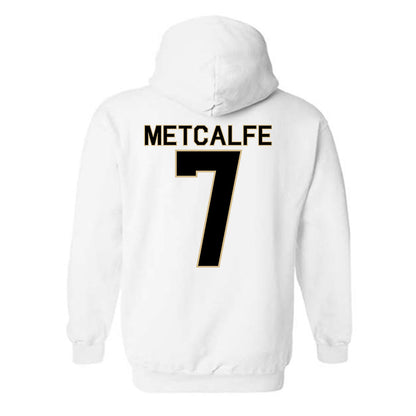 Wake Forest - NCAA Women's Basketball : Savannah Metcalfe - Classic Shersey Hooded Sweatshirt-1
