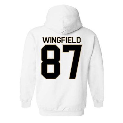 Wake Forest - NCAA Football : Charlie Wingfield - Classic Shersey Hooded Sweatshirt-1