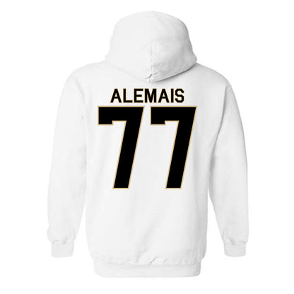 Wake Forest - NCAA Baseball : Seven Alemais - Classic Shersey Hooded Sweatshirt-1