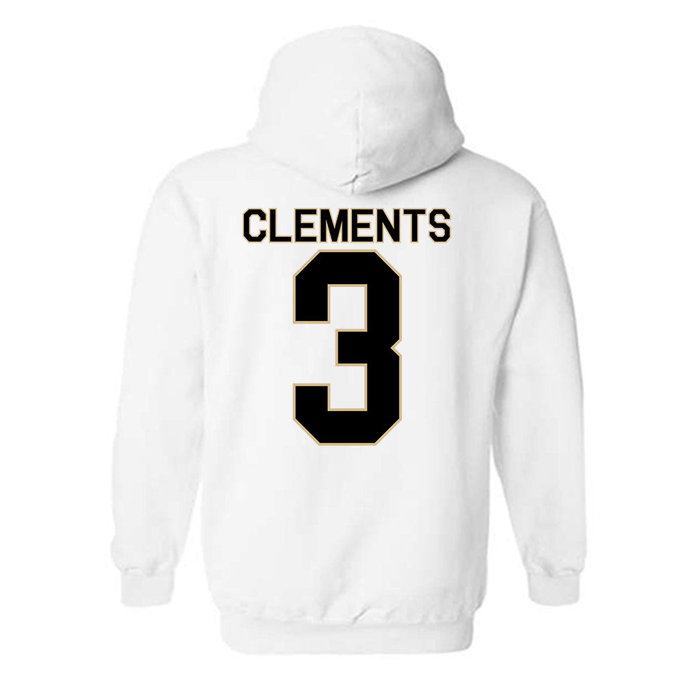 Wake Forest - NCAA Football : JaMario Clements - Classic Shersey Hooded Sweatshirt-1