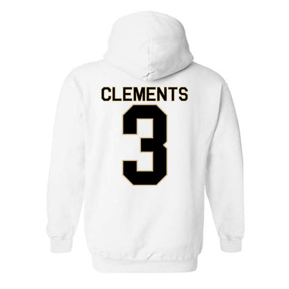 Wake Forest - NCAA Football : JaMario Clements - Classic Shersey Hooded Sweatshirt-1