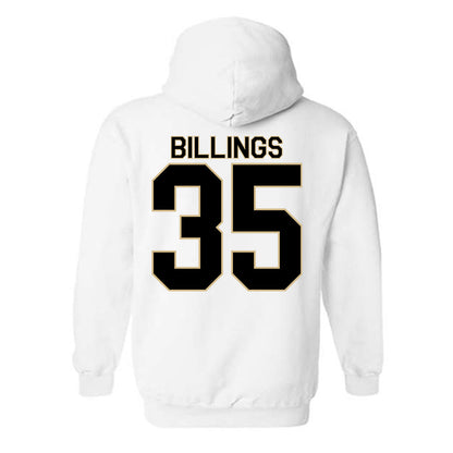 Wake Forest - NCAA Baseball : Luke Billings - Classic Shersey Hooded Sweatshirt-1