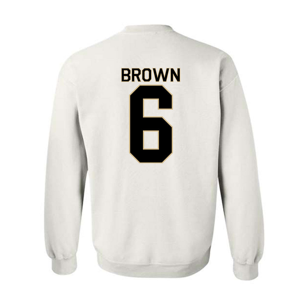 Wake Forest - NCAA Women's Soccer : Dempsey Brown - Classic Shersey Crewneck Sweatshirt-1