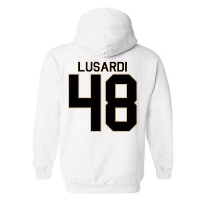 Wake Forest - NCAA Football : Matthew Lusardi - Classic Shersey Hooded Sweatshirt-1