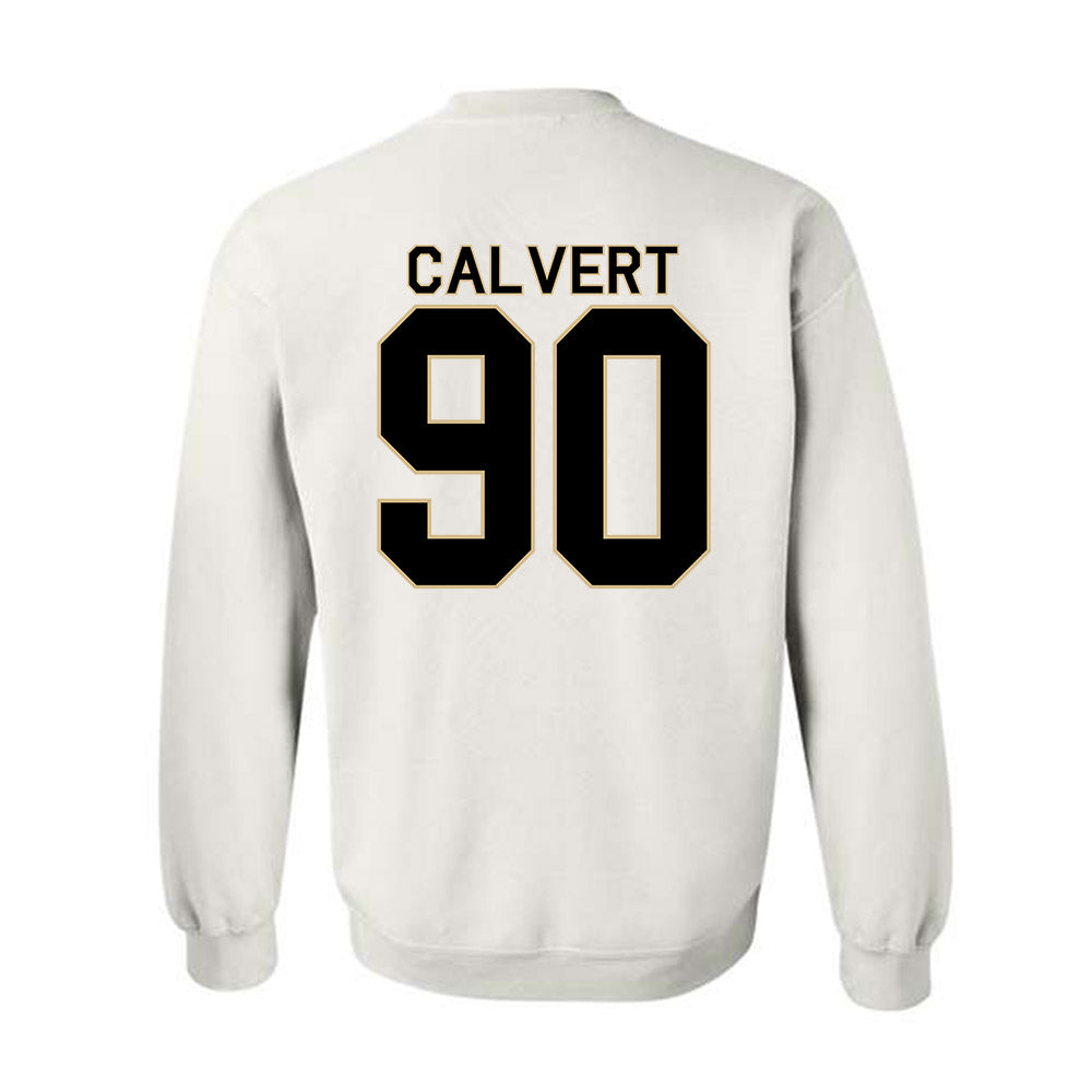 Wake Forest - NCAA Football : Connor Calvert - Classic Shersey Crewneck Sweatshirt-1