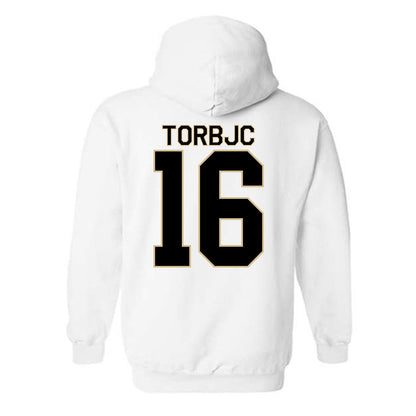 Wake Forest - NCAA Men's Soccer : Joel Torbjc - Classic Shersey Hooded Sweatshirt-1